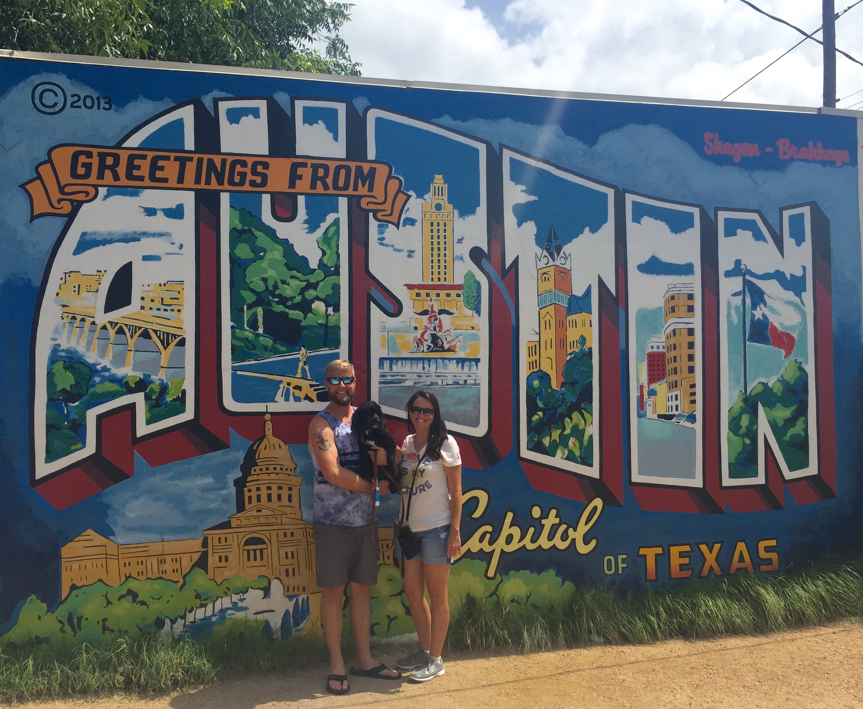 The Austin postcard