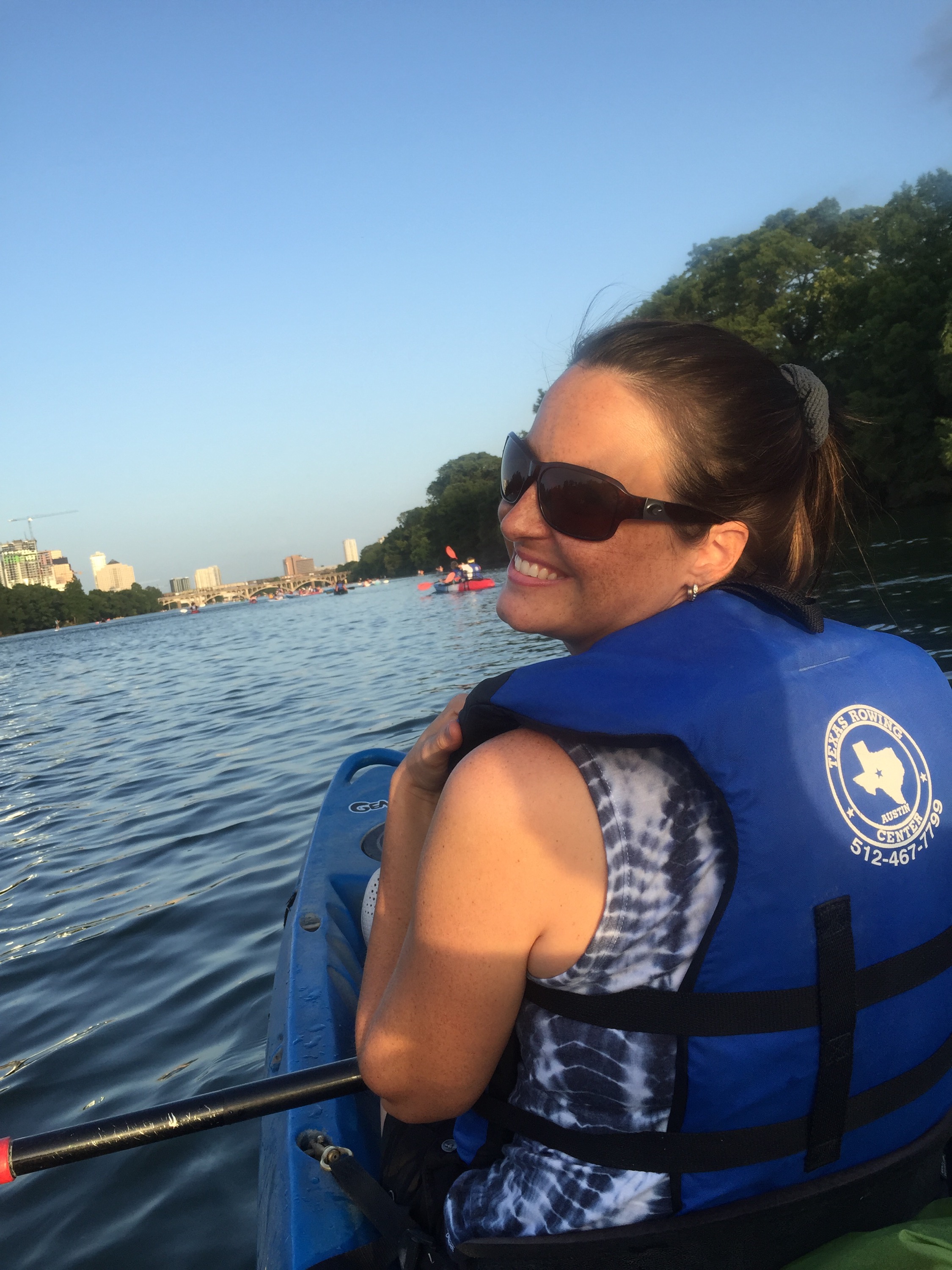 Kayaking on the Colorado River