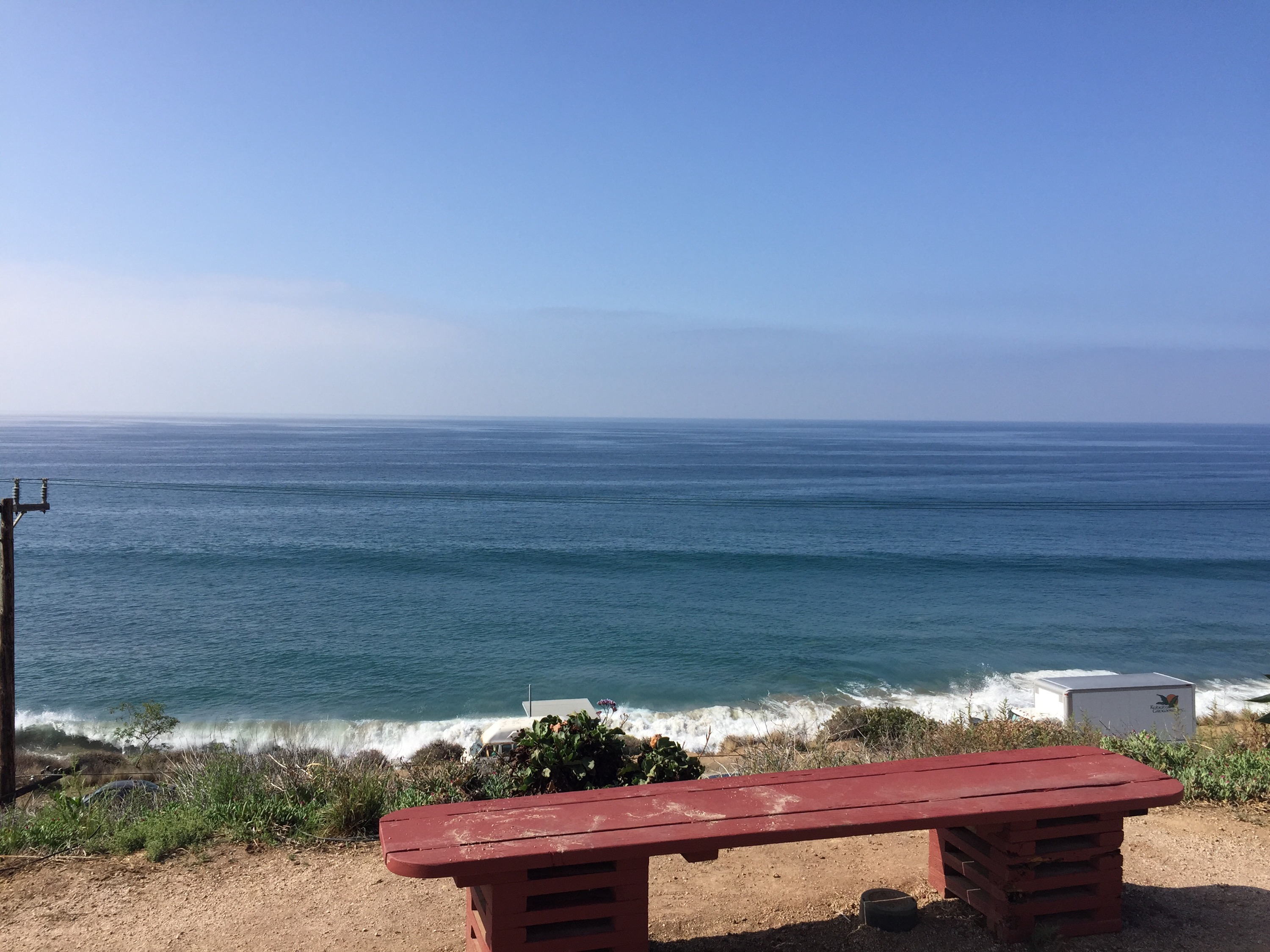 our view from the RV park