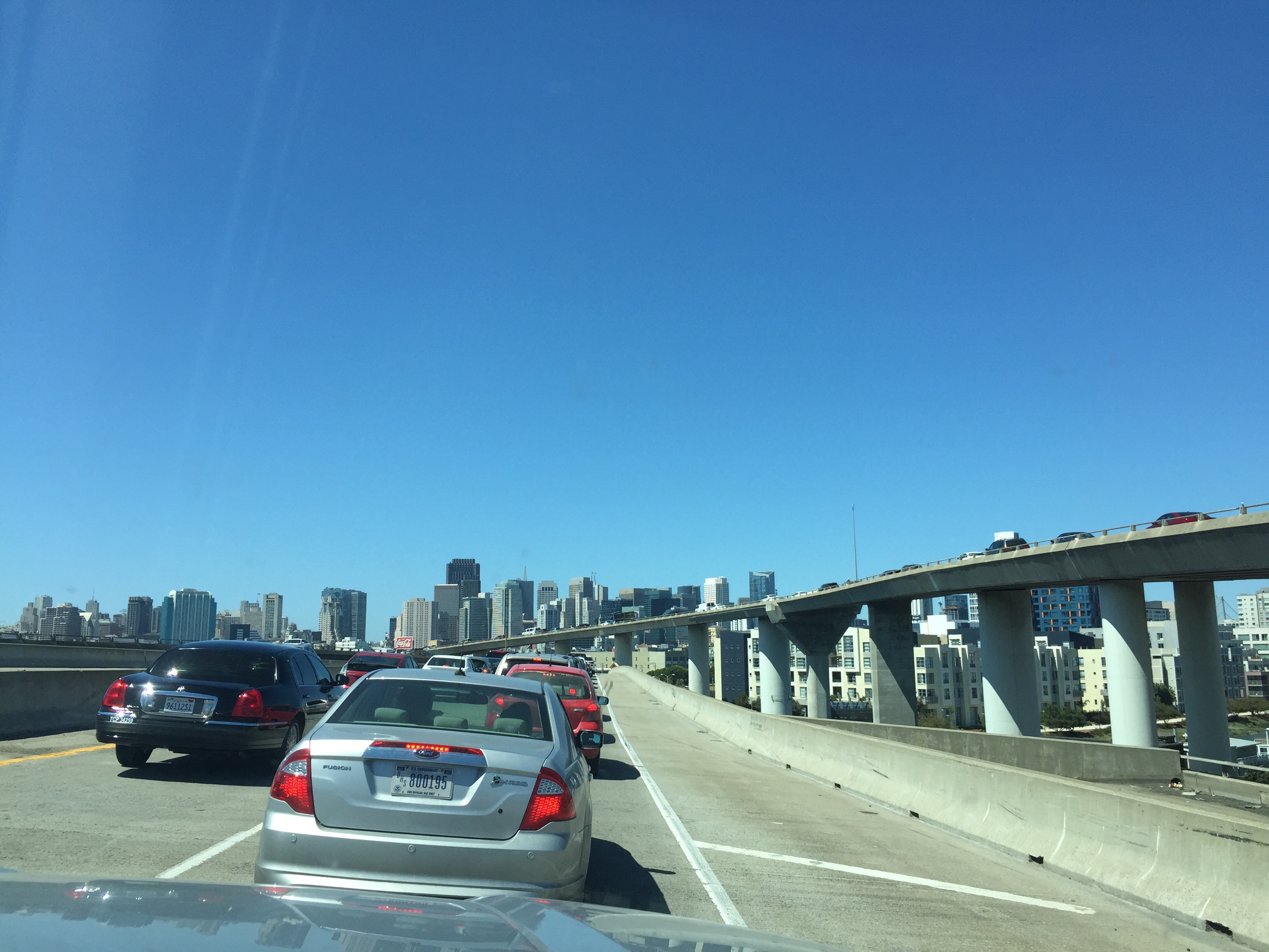 It's like a parking lot