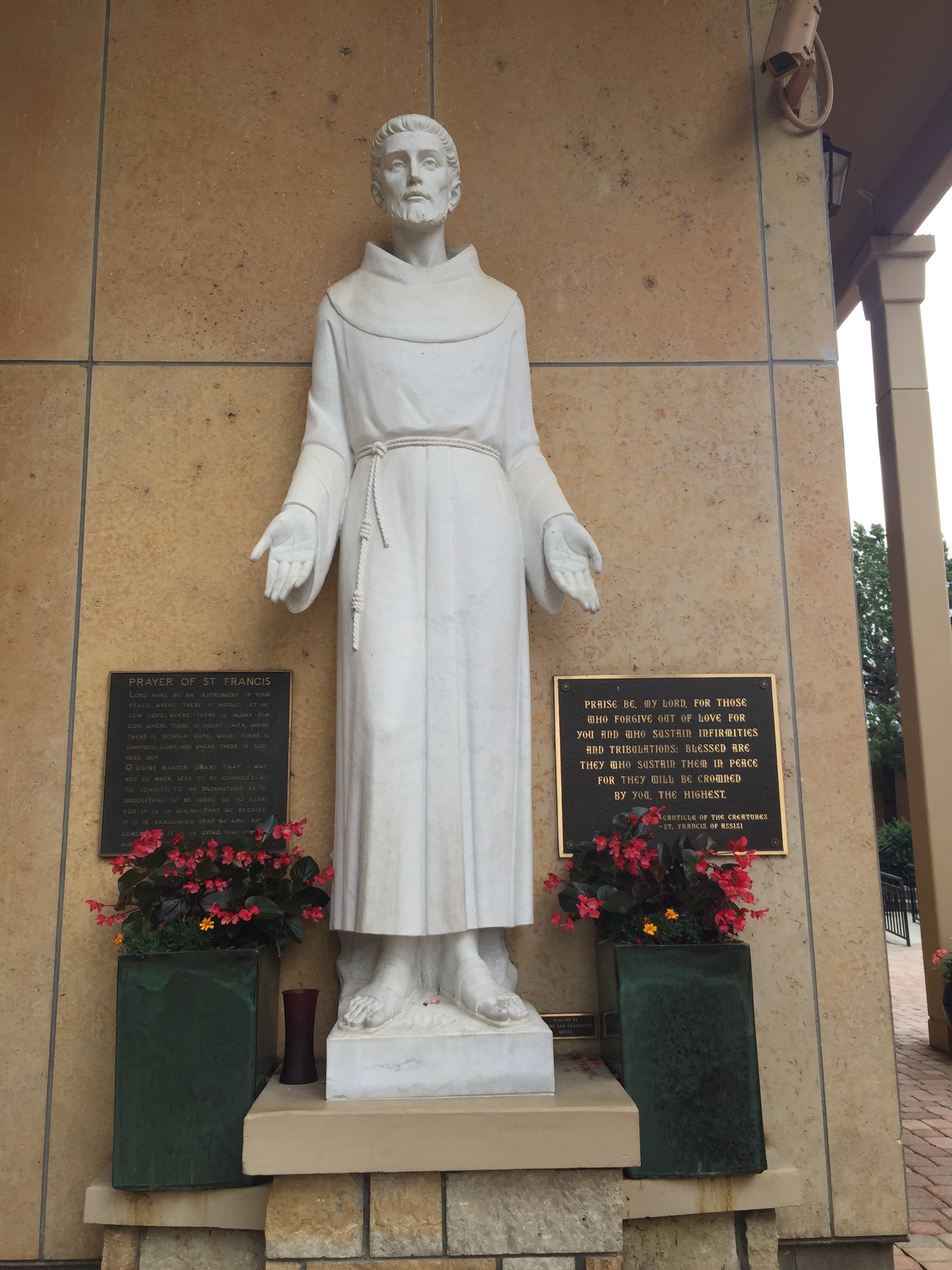 Another sculpture at the church