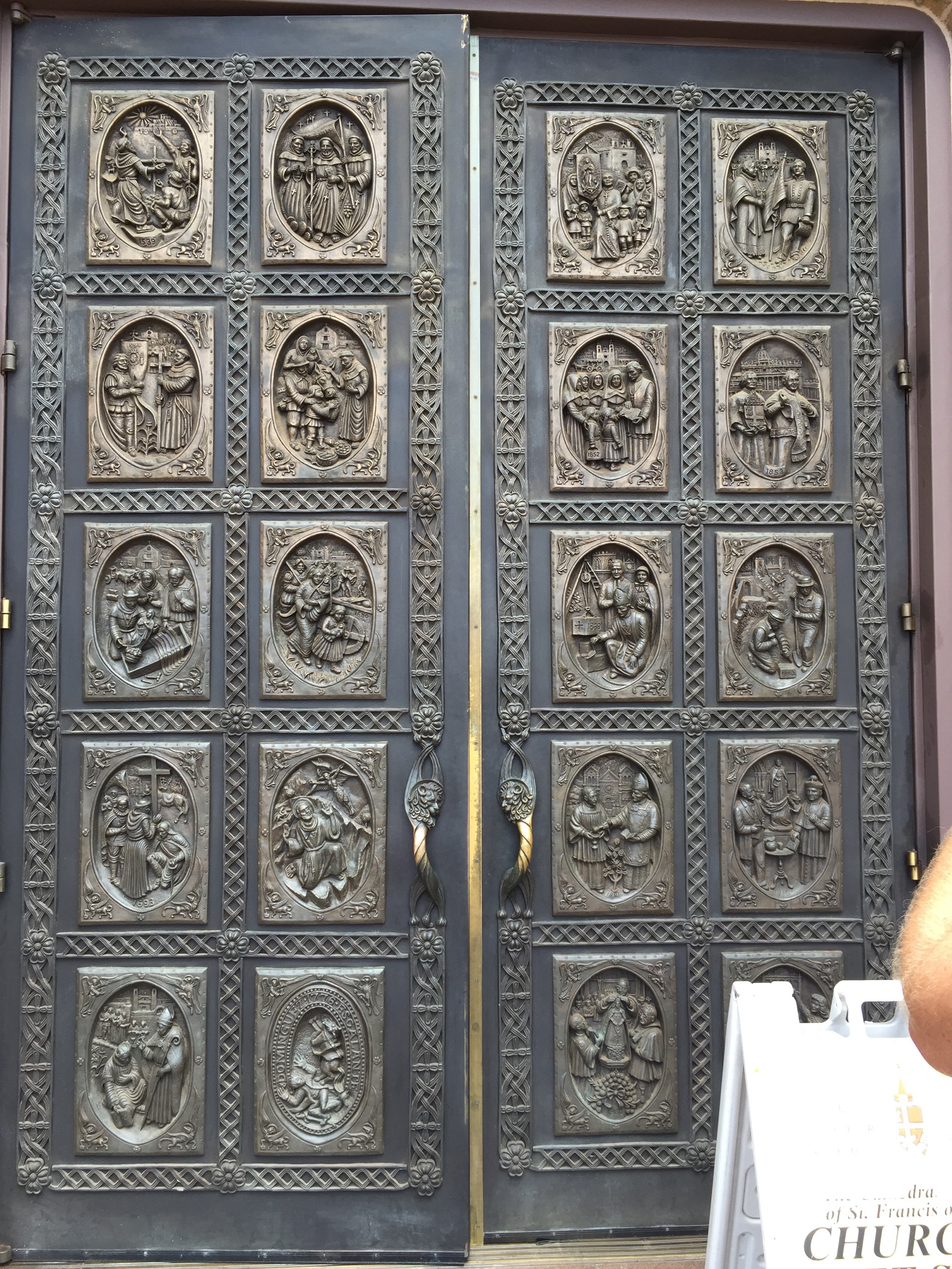 Doors to the church