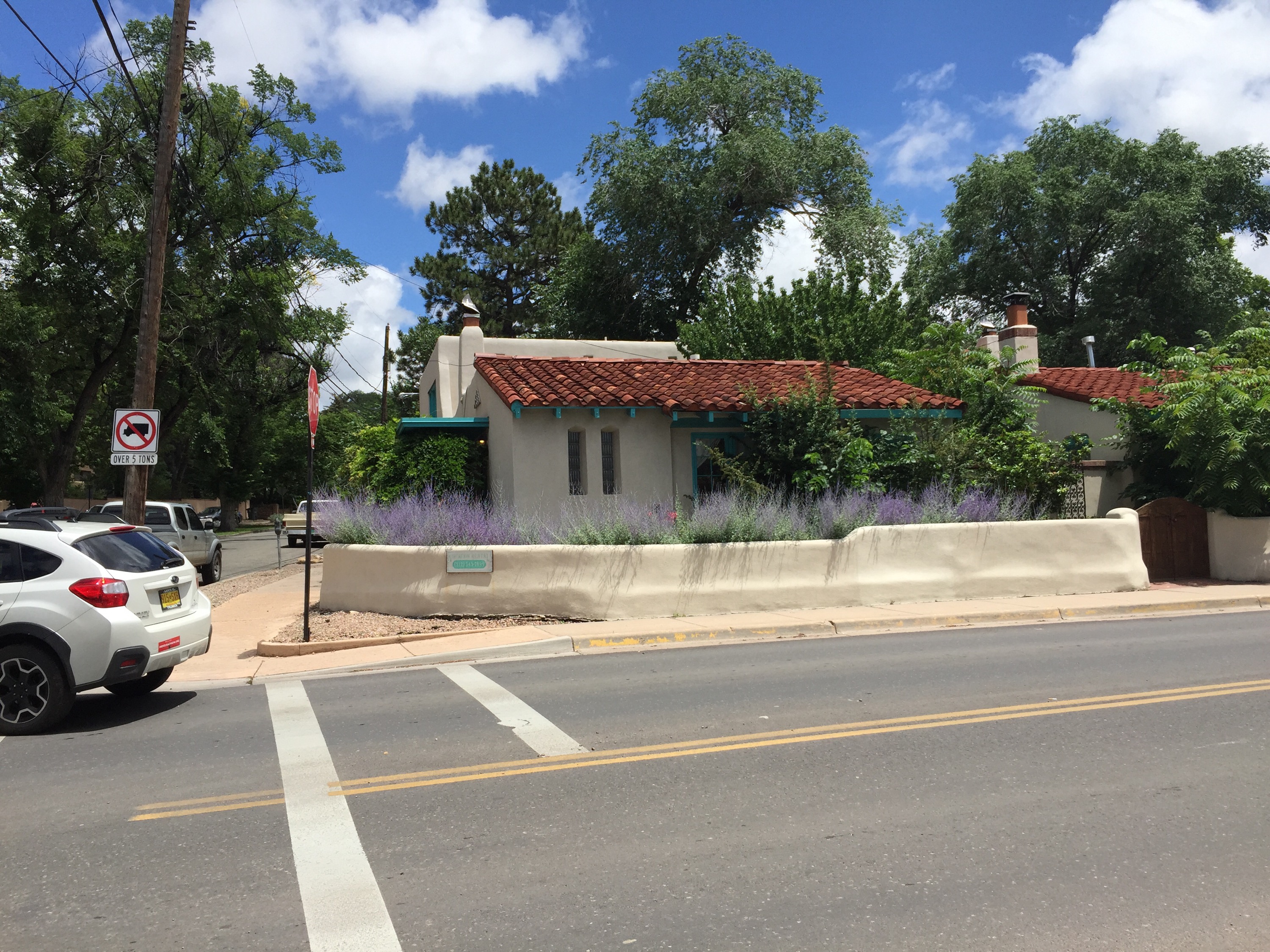 A pretty house in town